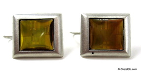 Intel Pentium II chip Earrings