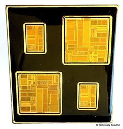 Intel processors gold pin